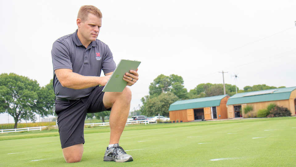 Bill Kreuser, a turfgrass specialist with Nebraska Extension, has worked with NUtech Ventures to launch a startup that simplifies the sustainable management of turf.