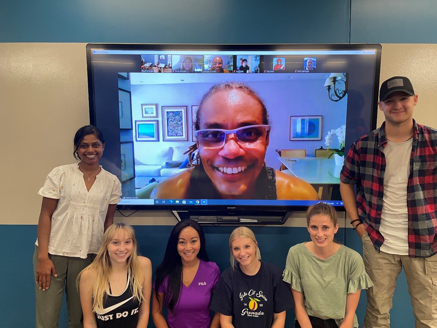 During a virtual study abroad course offered during the summer 2021, students explored Afro-Brazilian dance styles, including Samba, Forro, Arrocha, Batuque and Black Semba