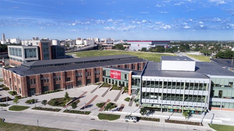 Buildings at Nebraska Innovation Campus. 