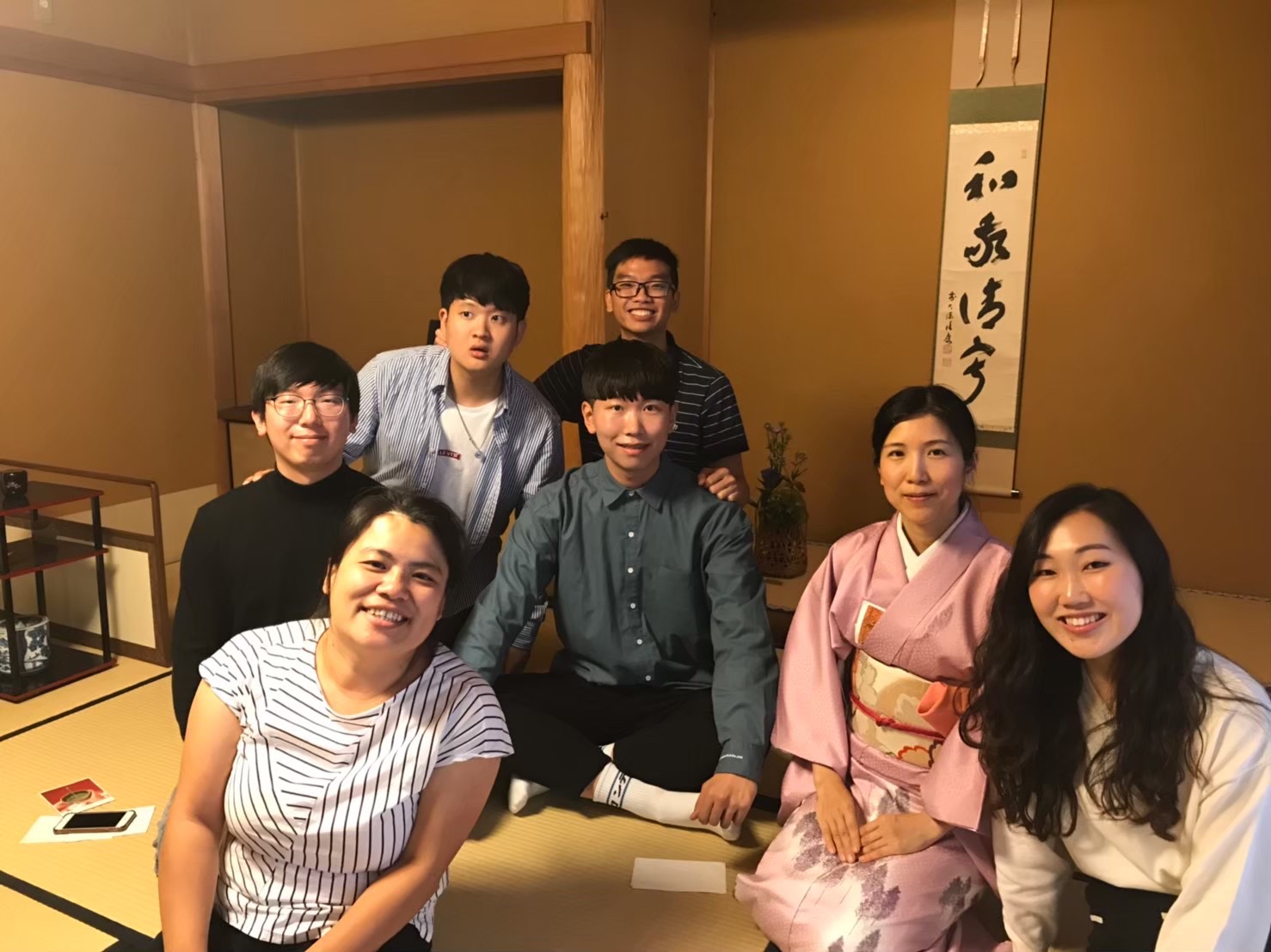 Senior international business and marketing major Jessica Ha (bottom right) studied Japanese culture and language at Senshu University in fall 2019 with the help of the Edythe Wiebers International Study Program Scholarship.