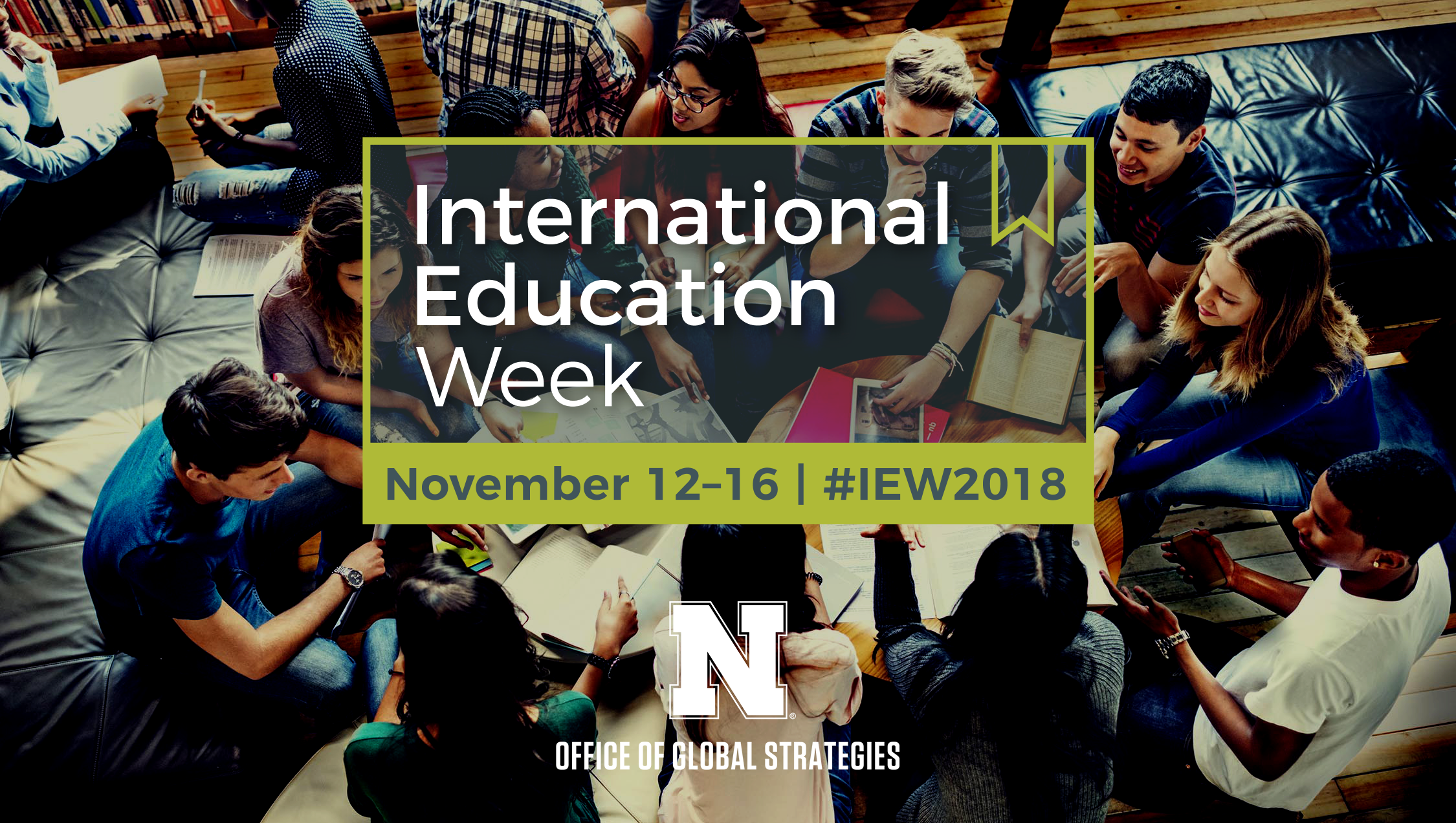 International Education Week (IEW) is a joint initiative of the U.S. Departments of State and Education to celebrate the benefits of international education and prepare Americans for a global environment during the week of November 12-16.