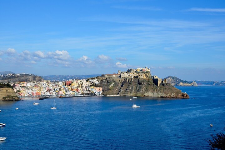 view of Ischia, Italy